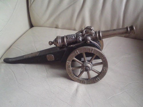 Large brass and - brass, wood