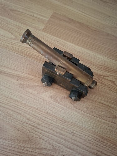 Brass desktop cannon - cannon, 17