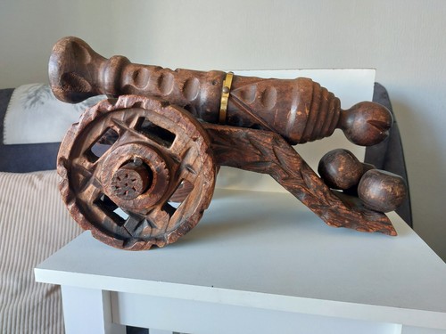 Hand carved large - carved,