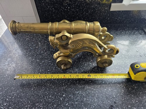 Large solid brass dragon - solid,