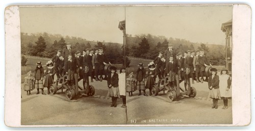 Stereoview stereoscope card - stereoscope,