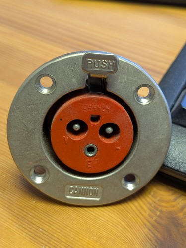 Cannon connector large form - cannon,