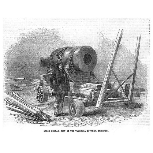 Military large mortar cannon - large,