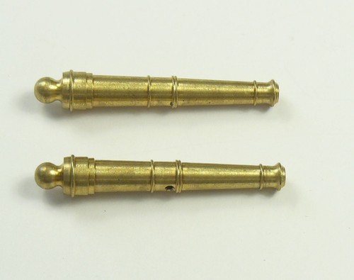 Cannon barrels pack brass - pack, of