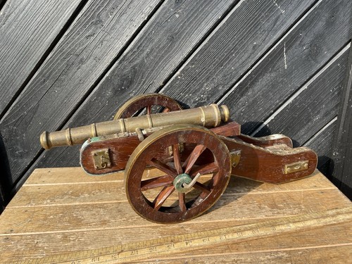 Large vintage wood and - large,