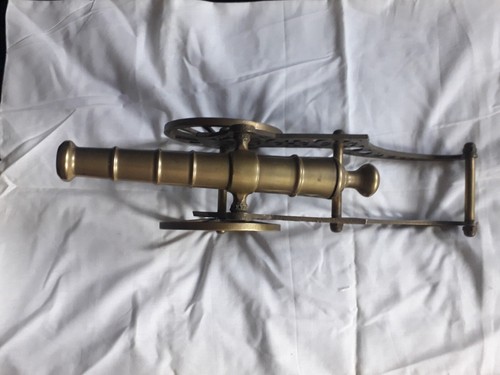 Vintage large brass - vintage, cannon