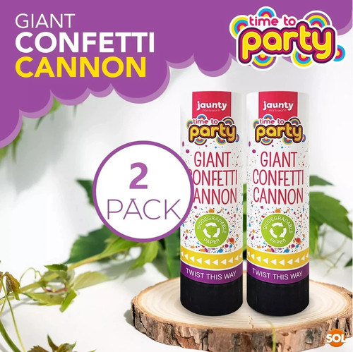 Giant party confetti cannons - party,